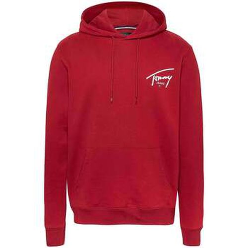 Sweat-shirt Signature Logo Graphic Hoodie Regatta Red - Tommy Jeans - Modalova