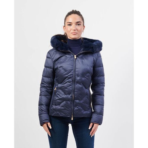 Blouson Veste courte avec capuche et logo sur la manche - Fracomina - Modalova