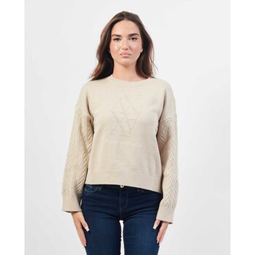 Pull Pull en coton avec logo - EAX - Modalova