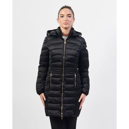 Blouson veste longue matelassée à capuche - Yes Zee - Modalova