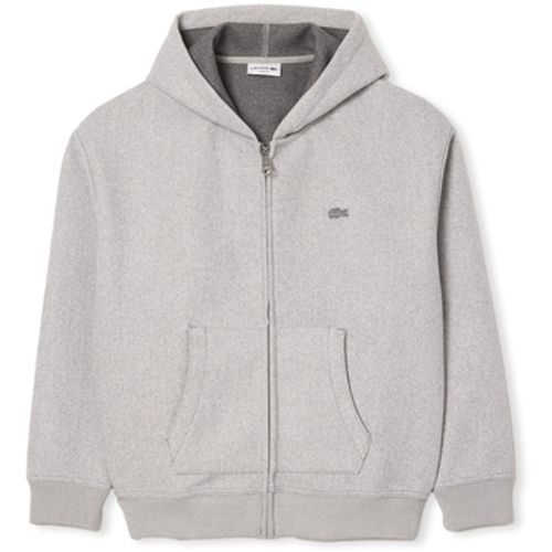 Manteau Hooded - Grey Chiné - Lacoste - Modalova