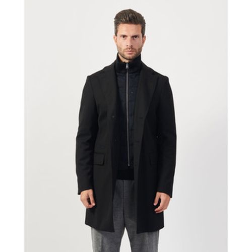 Manteau Manteau déperlant en laine mélangée - BOSS - Modalova