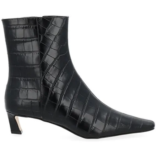 Boots Bottine Cosmo en cuir noir - MICHAEL Michael Kors - Modalova