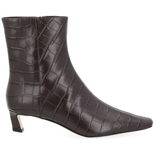 Boots Bottine Cosmo en cuir marron - MICHAEL Michael Kors - Modalova