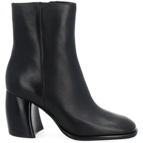 Boots Bottines Maude en cuir noir - MICHAEL Michael Kors - Modalova