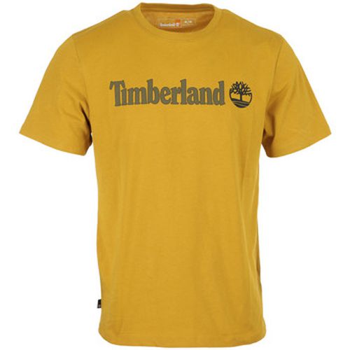 T-shirt Linear Logo Short Sleeve - Timberland - Modalova