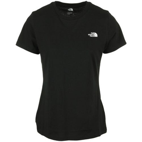 T-shirt W S/S Simple Dome Slim Tee - The North Face - Modalova