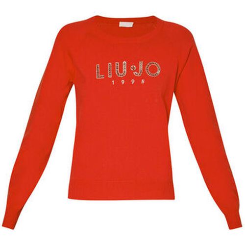 Pull Pull avec logo et strass - Liu Jo - Modalova