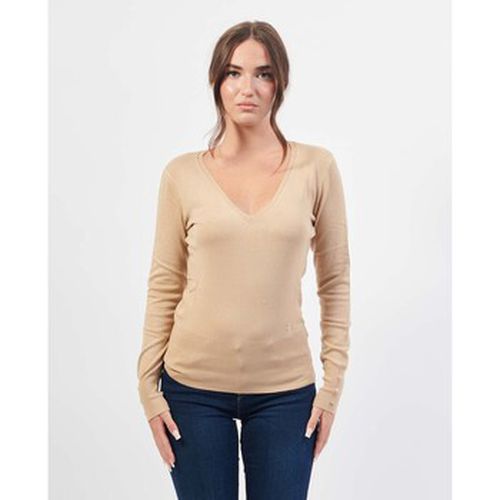 Pull Chemise à manches longues avec col en V - Fracomina - Modalova