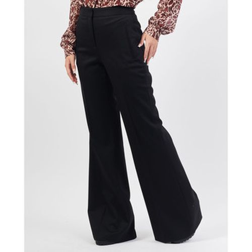 Pantalon Pantalon évasé en laine mélangée - BOSS - Modalova