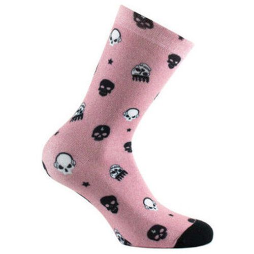 Chaussettes Chaussettes imprimées viscose de bambou motif têtes de mort - Kindy - Modalova