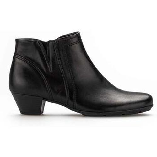 Bottines en cuir à talon block décroché - Gabor - Modalova