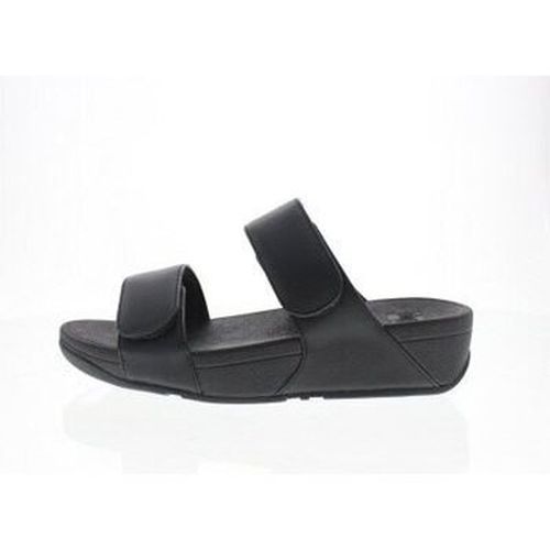 Claquettes Lulu Adjustable Leather Slides - FitFlop - Modalova