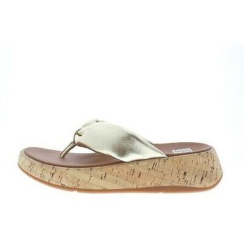 Claquettes Leather-Twist Flatform - FitFlop - Modalova