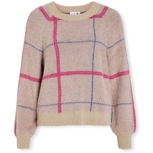 Pull Hallo New Knit - Doeskin/Bijou Blue - Vila - Modalova