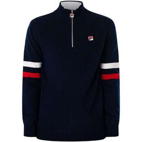 Pull Pull contrasté Harrison 1/4 Zip - Fila - Modalova