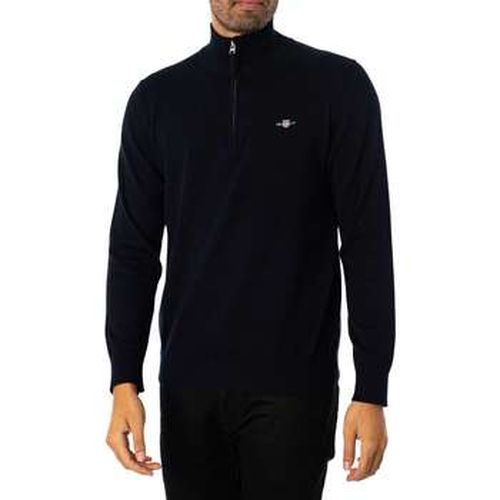 Pull Tricot à demi-zip en coton classique - Gant - Modalova