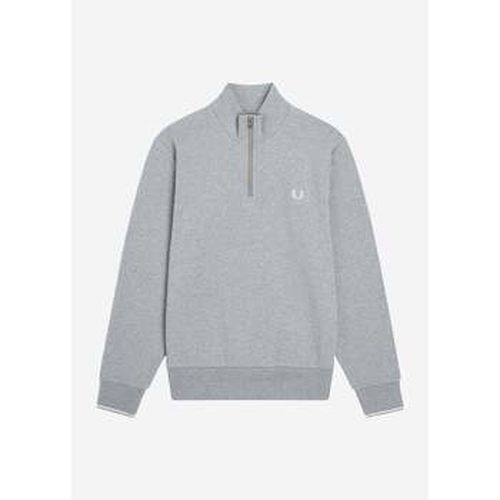 Pull Sweat demi-zip - steel marl - Fred Perry - Modalova