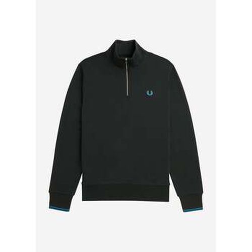 Pull Sweat demi-zip - nuit runaway bay ocean - Fred Perry - Modalova