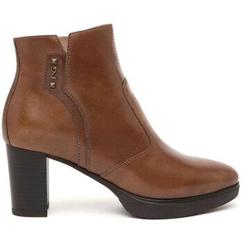 Bottines BOTÍN MARRÓN DE MUJER PIEL CON TACÓN I411200D - NeroGiardini - Modalova