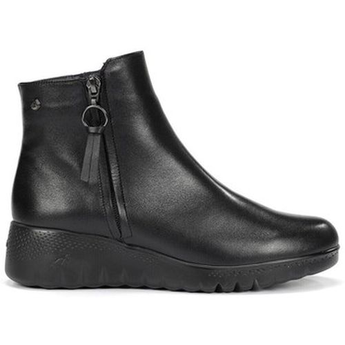 Bottines BOTÍN NEGRO DE PIEL CON CUÑA LIVE F2100 - Fluchos - Modalova