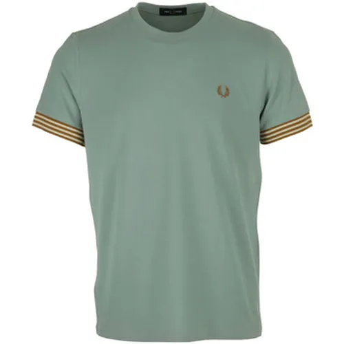 T-shirt Fred Perry Stripped Cuff - Fred Perry - Modalova