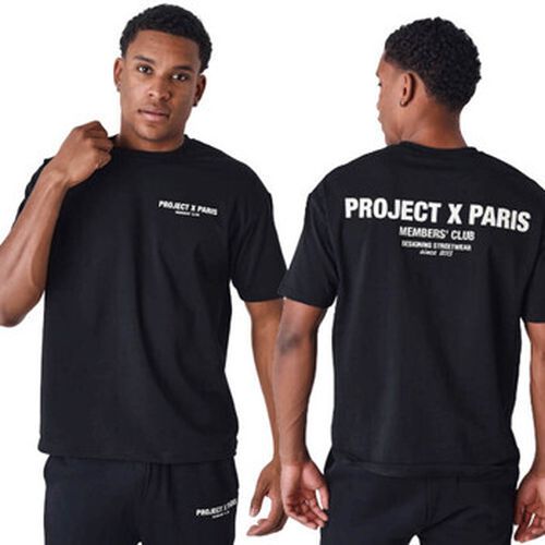 Debardeur Tee shirt Paris CLUB 2410124 BK - Project X Paris - Modalova