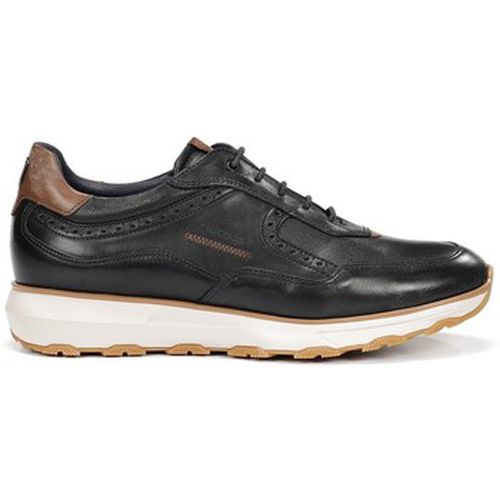 Baskets ZAPATILLAS DE PIEL PARA HOMBRE NEGRAS WALTER F2082 - Fluchos - Modalova