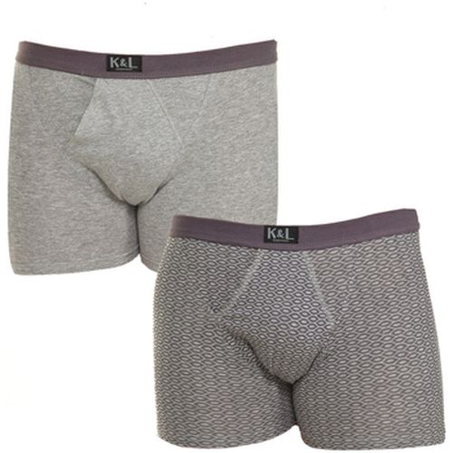 Boxers Kisses&Love KLB3-2011-GRAY - Kisses&Love - Modalova