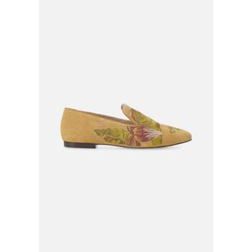 Mocassins Suede Women's Loafers - Handmade Embroidery - Mangará - Modalova