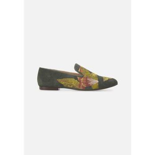 Mocassins Suede Women's Loafers - Handmade Embroidery - Mangará - Modalova