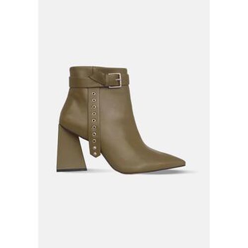 Bottes Salvia Ankle Boot Heeled - Chaussures en cuir élégantes - Mangará - Modalova