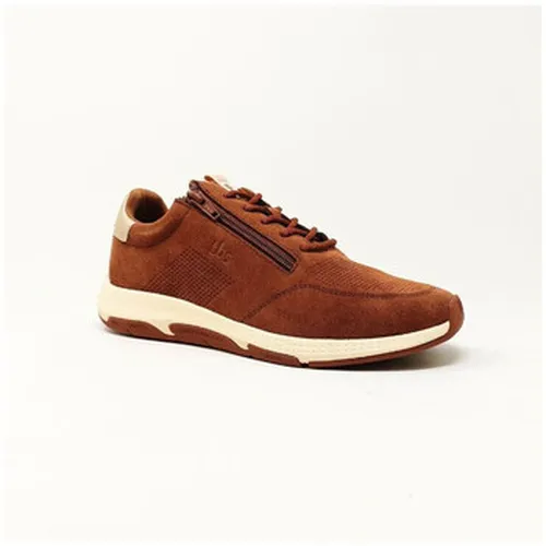 Baskets BASKET TENNIS JULIZIP SUEDE TAN - TBS - Modalova