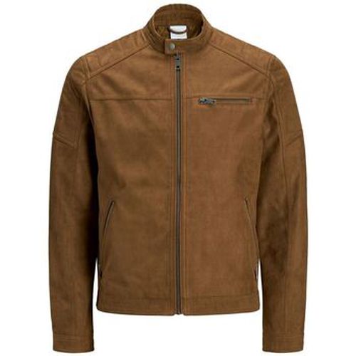 Veste 12147218 ROCKY-COGNAC FAKE SUEDE - Jack & Jones - Modalova