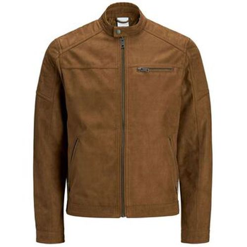 Veste 12147218 ROCKY-COGNAC FAKE SUEDE - Jack & Jones - Modalova