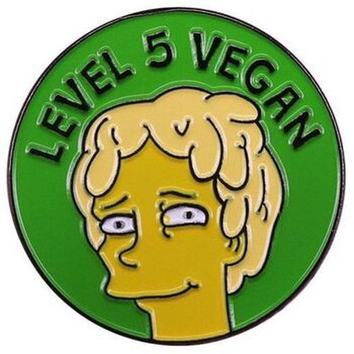 Broches Pin's Végan - Level 5 Vegan - Clj Charles Le Jeune - Modalova