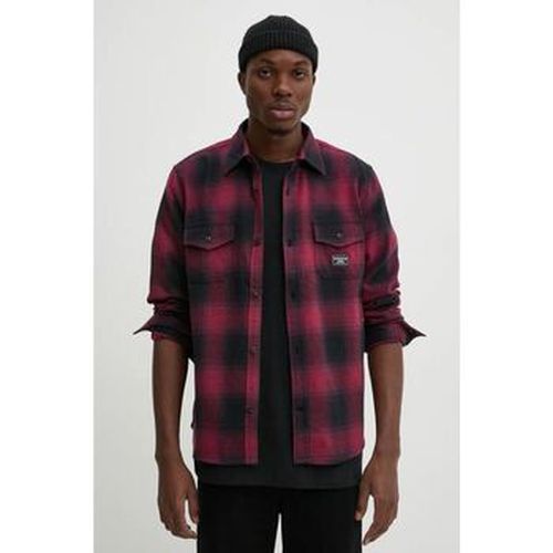 Chemise M4BH64 WGMH1 POCKET SHIRT-LC55 RED/BLACK - Guess - Modalova