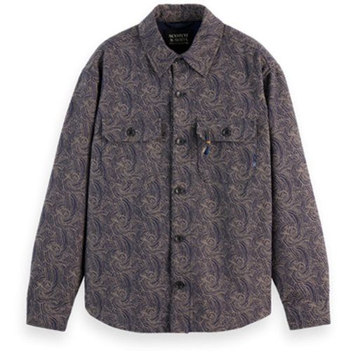 Veste - JACQUARD WOOLBLEND OVERSHIRT - Scotch & Soda - Modalova