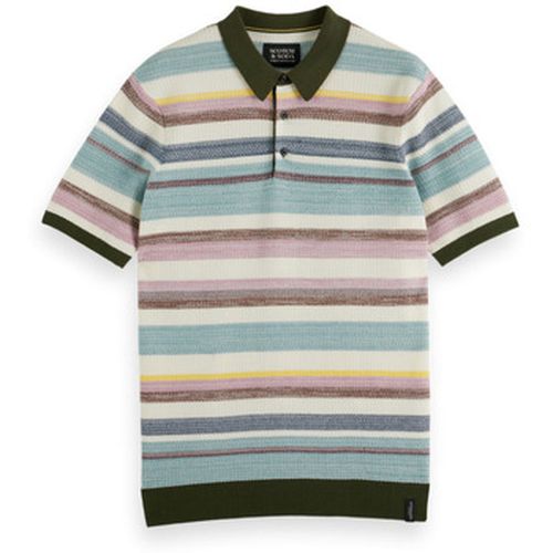 Polo - STRUCTURE KNITTED POLO - Scotch & Soda - Modalova