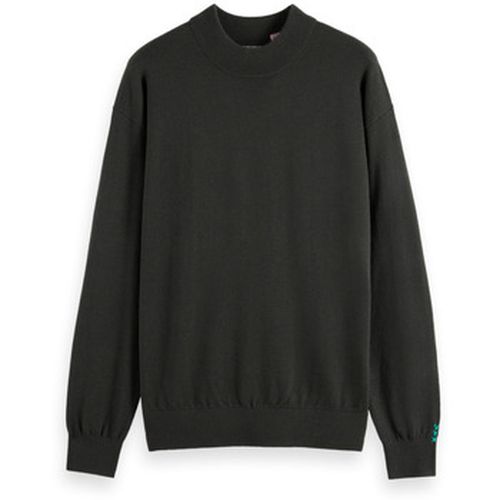 Pull - ESSENTIAL DROPPED SHOULDER MOCK NECK SWEATER - Scotch & Soda - Modalova