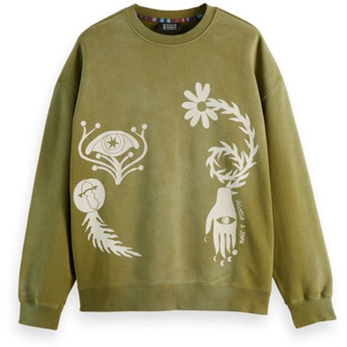 Sweat-shirt - GARMENT DYED ARTWORK SWEATSHIRT - Scotch & Soda - Modalova