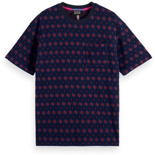 T-shirt - RELAXED FIT JACQUARD TSHIRT - Scotch & Soda - Modalova