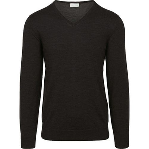 Sweat-shirt Pull-over Col-V Laine Merinos - Profuomo - Modalova