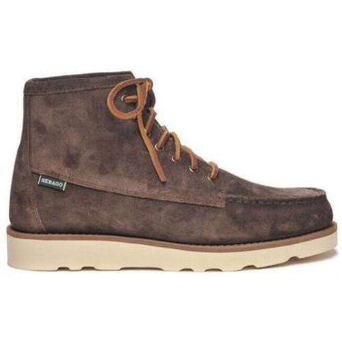 Chaussures bateau Baskets Tala Mid Suede Dark Brown - Sebago - Modalova