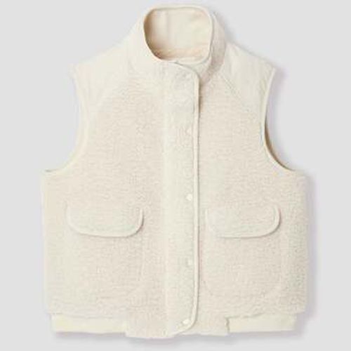 Gilet Veste moumoute sans manches - Promod - Modalova