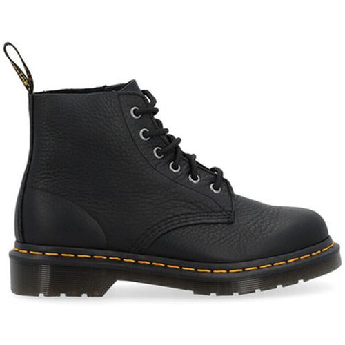 Bottes Botte combat 101 en cuir Ambassador noir - Dr. Martens - Modalova