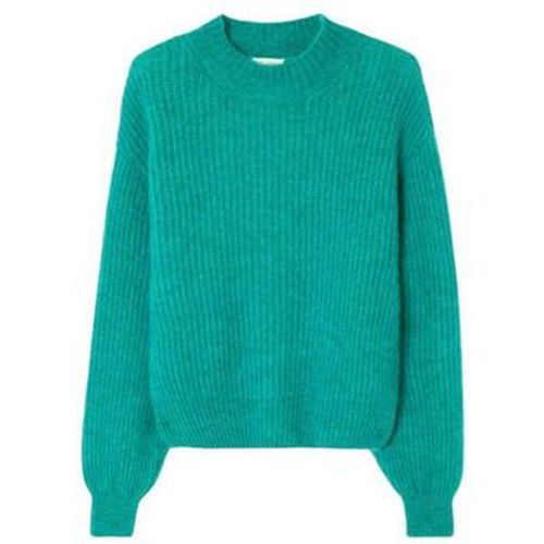 Pull Pull East Turtleneck Duck Blue Melange - American Vintage - Modalova