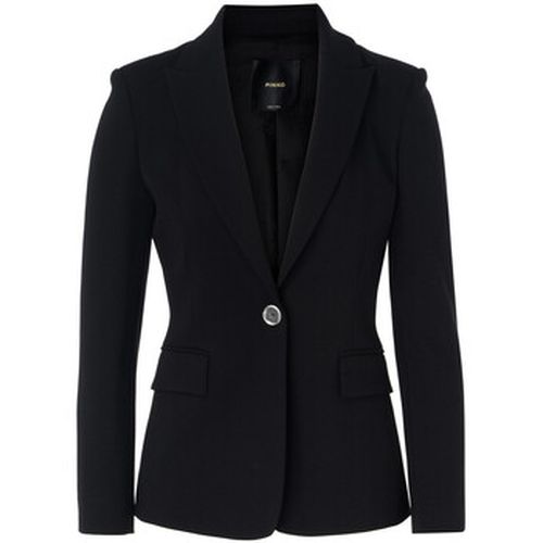 Veste Blazer à simple boutonnage noir Modèle Signum - Pinko - Modalova