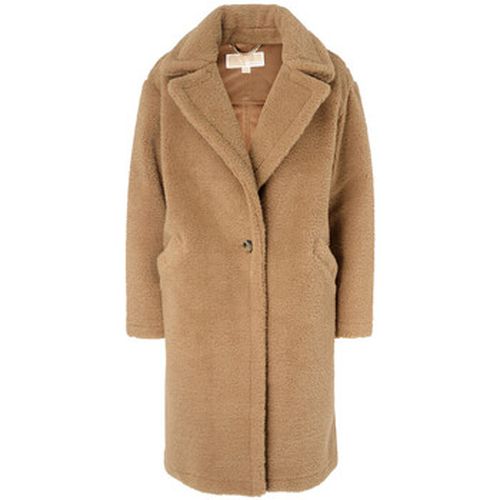 Manteau Manteau Teddy en shearling camel - MICHAEL Michael Kors - Modalova