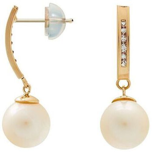 Boucles oreilles Boucles d'oreilles en or 375/1000 et perle de culture - Cleor - Modalova